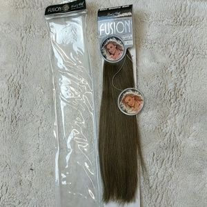 Remy fusion human hair extensions 150 strand Brown